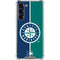 MLB Seattle Mariners Split Galaxy S24 FE Clear Case